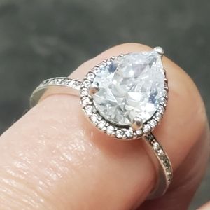 Pandora Radiant Teardrop Ring